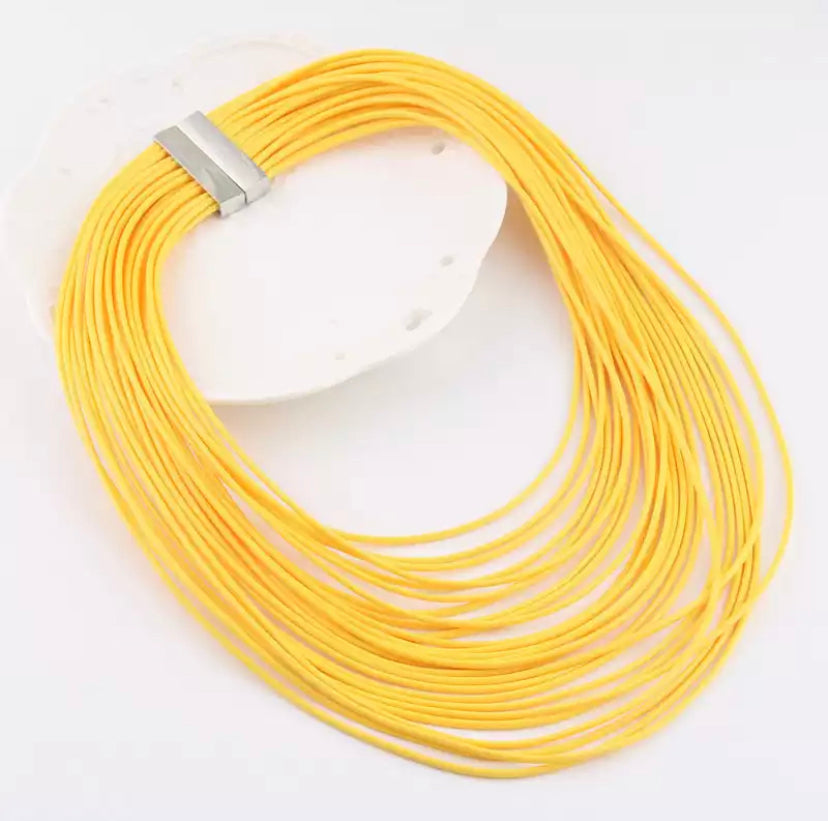 Multi-Layer Rope Necklace