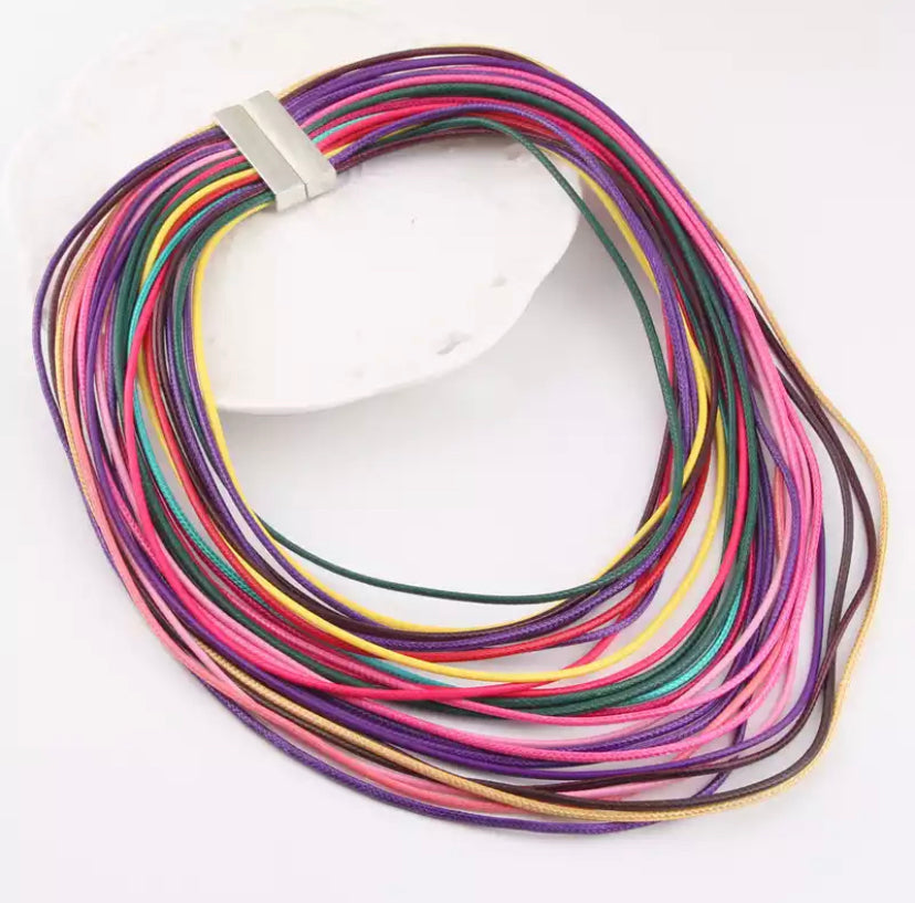 Multi-Layer Rope Necklace